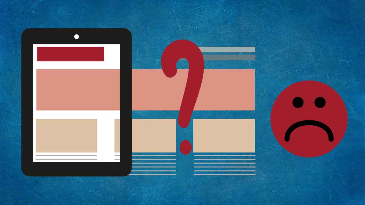 Webdesign technisch veraltet